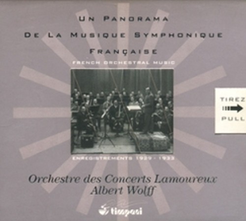 Panorama della musica sinfonica francese  WOLFF ALBERT Dir  