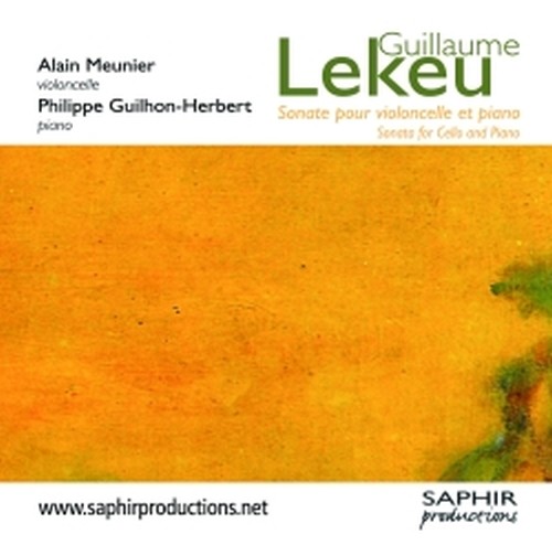 Sonata per violoncello e pianoforte  LEKEU GUILLAUME