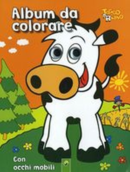 ALBUM DA COLORARE MUCCA
