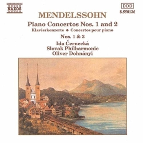 Concerto per pianoforte n.1 Op.25; Concerto per pianoforte n.2 Op.40  MENDELSSOHN FELIX