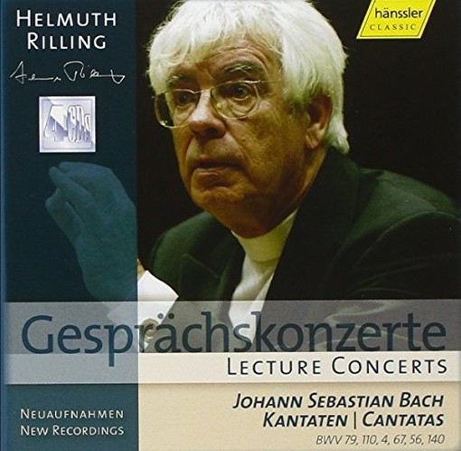 Gesprächkonzerte - Celebri cantate sacre con commento di Helmuth Rilling  BACH JOHANN SEBASTIAN