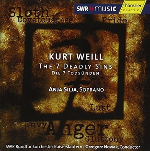 I sette peccati capitali; Quodlibet op.9; Zaubernacht  WEILL KURT