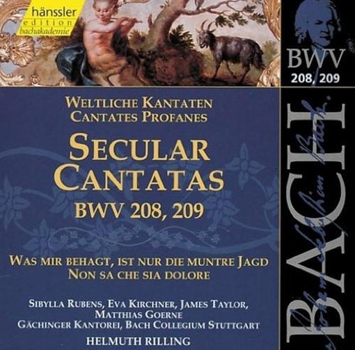 Cantate profane BWV 208 e 209  BACH JOHANN SEBASTIAN
