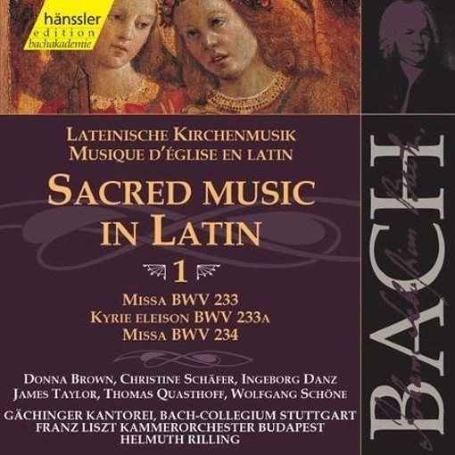 Opere sacre in latino (integrale), Vol.1  BACH JOHANN SEBASTIAN