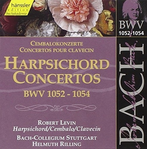 Concerti per clavicembalo, archi e basso continuo BWV 1052-1054  BACH JOHANN SEBASTIAN