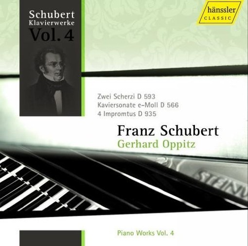 Opere per pianoforte (integrale), Vol.4  SCHUBERT FRANZ