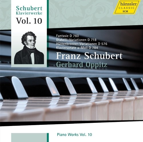 Opere per pianoforte (integrale), Vol.10  SCHUBERT FRANZ