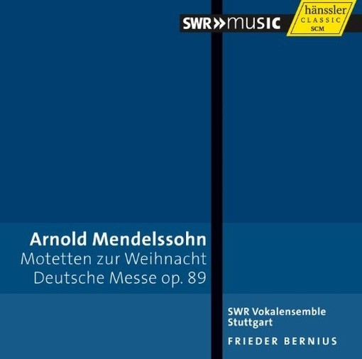 Opere sacre  MENDELSSOHN ARNOLD