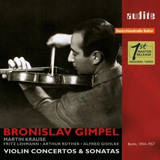 Bronislaw Gimpel Portrait - Concerti, Sonate e Pezzi per violino (1954-57)  GIMPEL BRONISLAW  vl