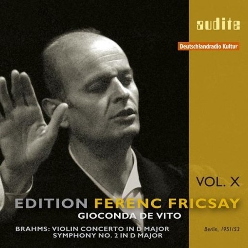 Fricsay Edition, Vol.10 - Concerto per violino op.77, Sinfonia n.2 op.73  BRAHMS JOHANNES