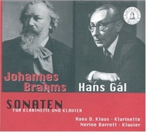Sonata per clarinetto n.1 op.120 n.1, n.2 op.120 n.2  BRAHMS JOHANNES