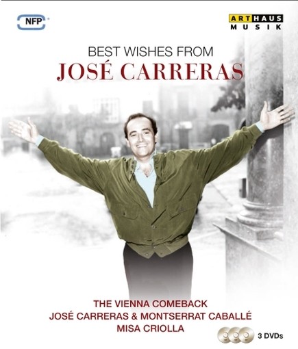 Best wishes from José Carreras  CARRERAS JOSÉ