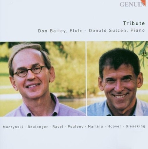 Tribute - Opere per flauto e pianoforte  BAILEY DON  fl