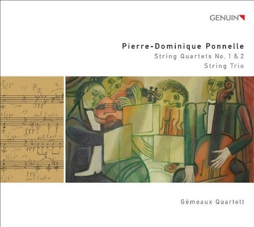 Quartetto per archi n.1, n.2; Trio per archi  PONNELLE PIERRE-DOMINIQUE