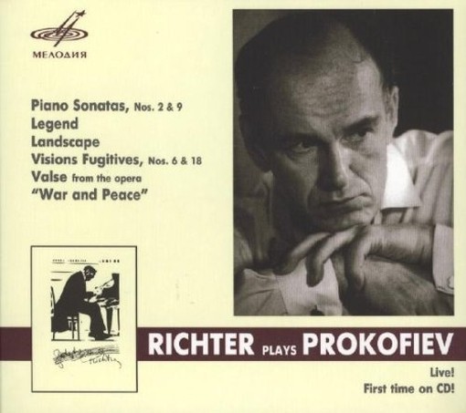 Sonata per pianoforte n.2 op.14, n.9 op.103 -"Richter plays Prokofiev"  PROKOFIEV SERGEI