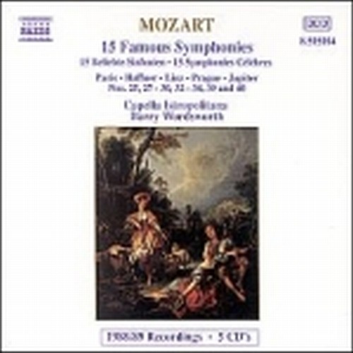 Sinfonie famose (5 CD): Sinfonia n.25,27,28,29,34,30,31,32,33,35,36,38,39,40,41  MOZART WOLFGANG AMADEUS