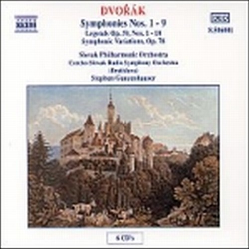 Sinfonie (integrale), Legends op. 49, Variazioni sinfoniche op.78 (6 CD)  DVORAK ANTONIN