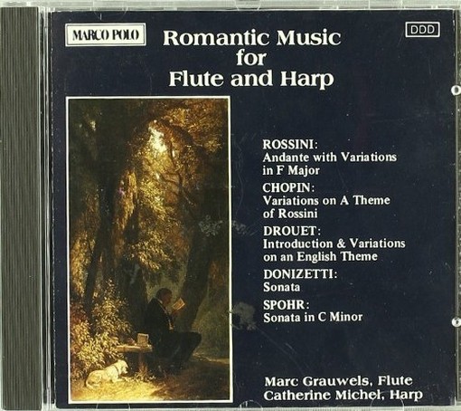 ROSSINI Andante e Variazioni, CHOPIN Variazioni su un tema di Rossini, DROUET In  GRAUWELS MARC  fl