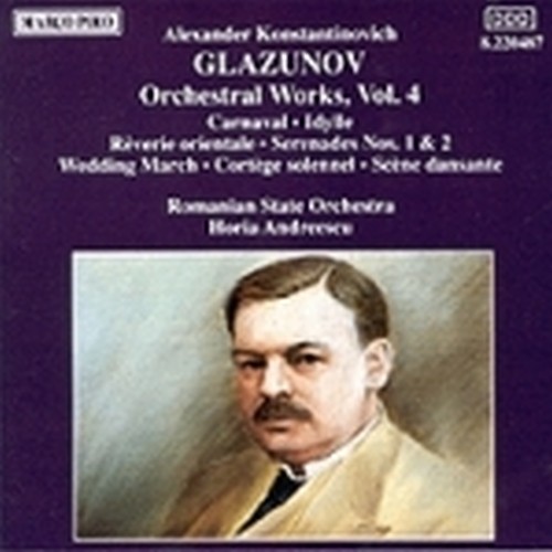 Carnaval,overture op.45,Idylle n.1,Reverie n.2,Serenata n.1, Marcia Nuziale op.2  GLAZUNOV ALEXANDER KOSTANTINOVICH