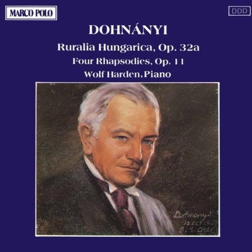 Ruralia Hungarica (7 pezzi x piano) op.32a, 4 rapsodie op.11  DOHNÁNYI  ERNO