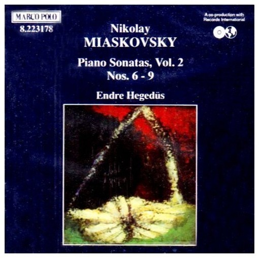 Sonate x pf vol.2: Sonata n.6 op.62, n.7 op.82, n.8 op.83, n.9 op.84  MYASKOVSKY NIKOLAI YAKOVLEVICH