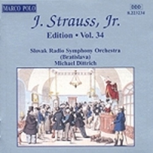 Edition vol.34: Integrale delle opere orchestrali  STRAUSS JOHANN