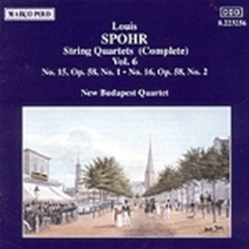Quartetti x archi vol.6 (integrale): n.15 e n.16 op.58  SPOHR LOUIS