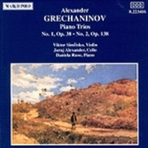 Trio x pf n.1 op.38, n.2 op.138  GRECHANINOV ALEXANDER