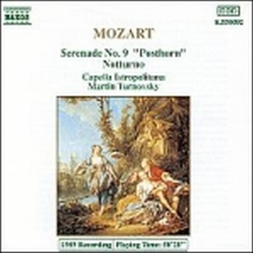 Serenata n.9 K 320 "Posthorn", Serenata(Notturno) K 286 per 4 orchestre  MOZART WOLFGANG AMADEUS