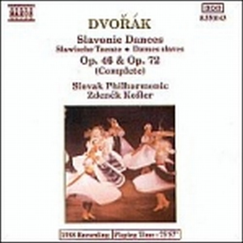 Danze slave n.1 > n.8 op.46, n.1 > n.8 op.72  DVORAK ANTONIN