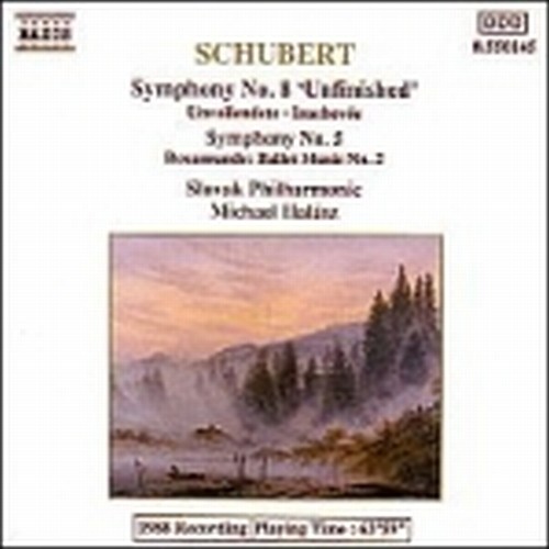 Sinfonia n.8 "Incompiuta", n.5, Rosamunda (Ballet music n.2)  SCHUBERT FRANZ