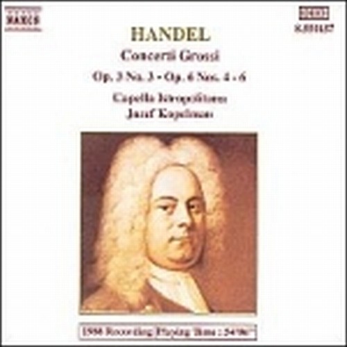 Concerto grosso n.3 op.3, n.4, n.5, n.6op.6  HANDEL GEORG FRIEDRICH