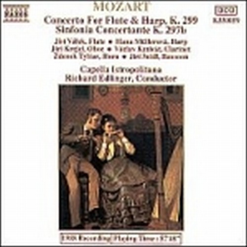 Concerto x fl e arpa K 299, Sinfonia concertante K 297b  MOZART WOLFGANG AMADEUS