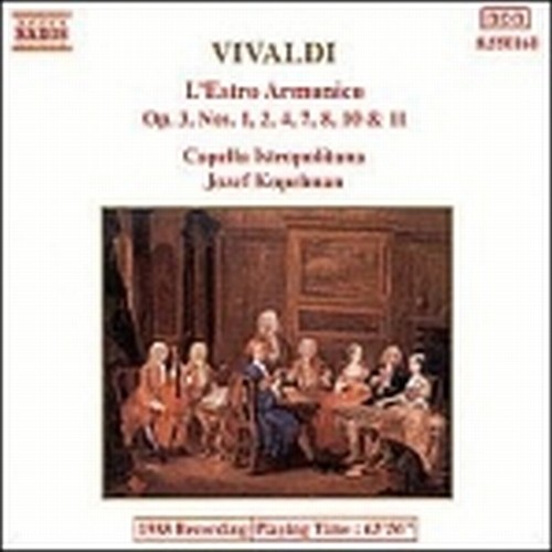 L'estro armonico: Concerto n.1, n.2, n.4, n.7, n.8, n.10, n.11 op.3  VIVALDI ANTONIO