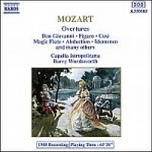 Ouverture da Apollo e Zacinto, Bastianoe Bastiana, Mitridate re di Ponto, Lucio  MOZART WOLFGANG AMADEUS