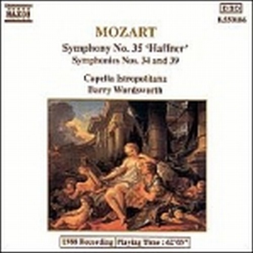 Sinfonia n.34 K 338, n.35 K 385 "Haffner", n.39 K 543  MOZART WOLFGANG AMADEUS