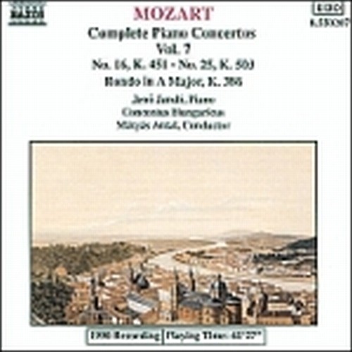 Concerti x pf vol. 7 (integrale): Concerto x pf e orchestra n.16 K 451, n. 25 K  MOZART WOLFGANG AMADEUS