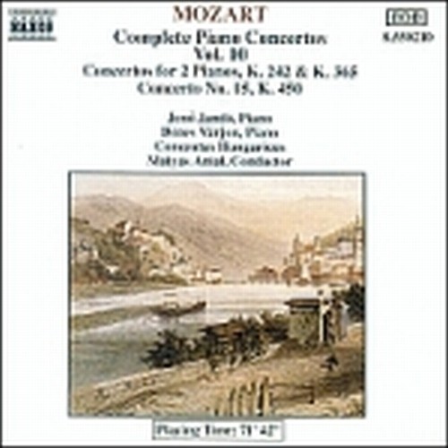 Concerti x pf vol.10 (integrale): Concerto x pf e orch. n.15 K 450, Concerto x 2  MOZART WOLFGANG AMADEUS