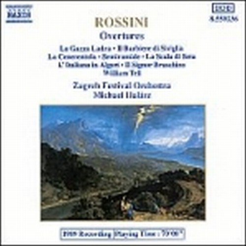 Overtures: La gazza ladra, Il barbiere di Siviglia, La cenerentola, Semiramide,  ROSSINI GIOACHINO