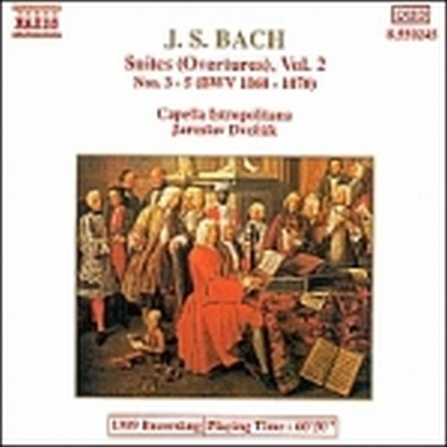 Suite (ouvertures) nn.3-5 BWV 1068-1070  BACH JOHANN SEBASTIAN