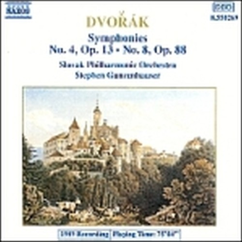 Sinfonia n.4 op.13, n.8 op.33  DVORAK ANTONIN
