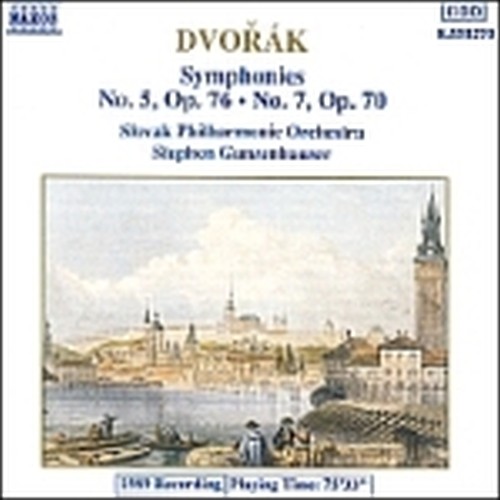 Sinfonia n.5 op.76, n.7 op.70  DVORAK ANTONIN