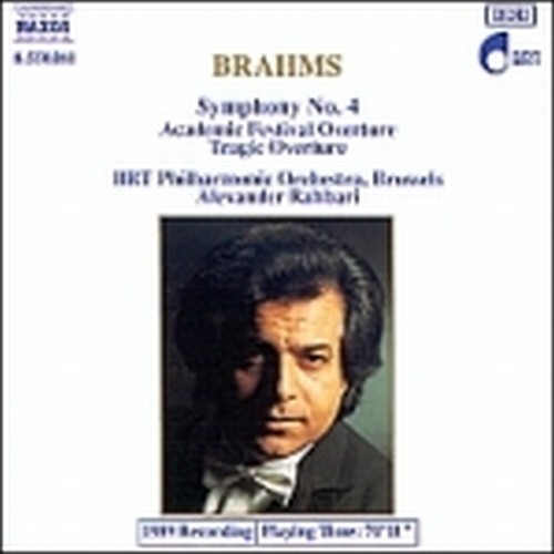 Sinfonia n.4 op.98, Overture tragica op.81, Academic Festival op.80  BRAHMS JOHANNES