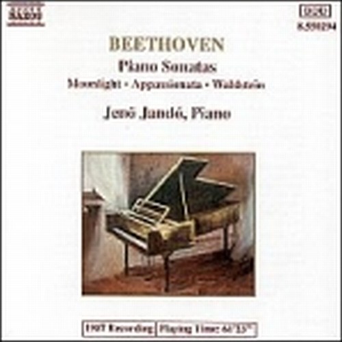 Sonata x pf n.14 op.27 "Chiaro di luna", n.23 op.57 "Appassionata", n.21 o  BEETHOVEN LUDWIG VAN
