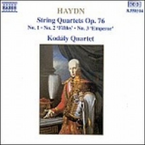 Quartetto x archi op.76 n.1, n.2 "DelleQuinte", n.3 "Imperatore"  HAYDN FRANZ JOSEPH