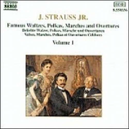 Valzer op.411, op.333, op.388, op.316, Ouvertures Die fledermaus, Polka op.365,  STRAUSS JOHANN