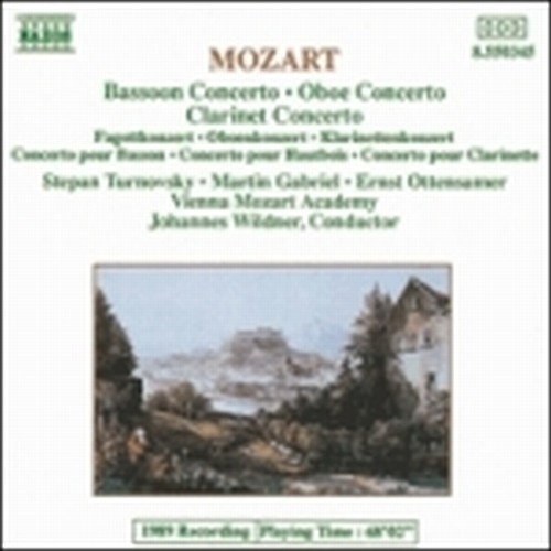 Concerto x fag e orchestra K 191, x oboe e orch. K 314, x clar e orch. K 622  MOZART WOLFGANG AMADEUS
