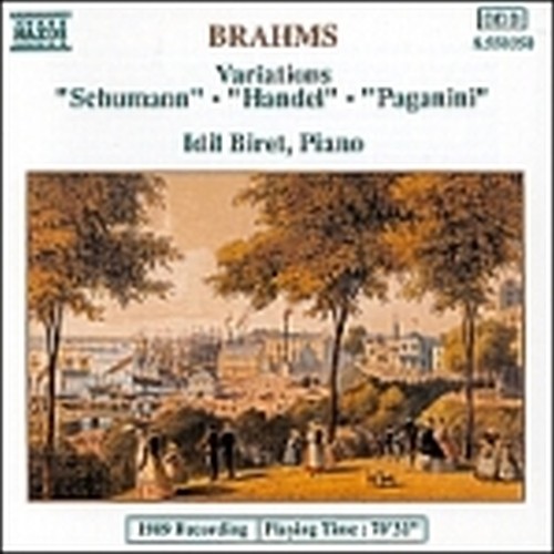 Variazioni su un tema di Schumann op.9,Variazioni su un tema di Handel op.24, V  BRAHMS JOHANNES