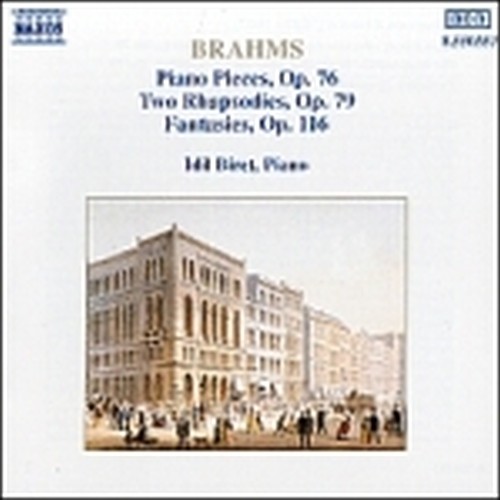 Pezzo x pf n.1 > n.8 op.76, Rapsodia n.1, n.2 op.79, Fantasia n.1 > n.7 op.116  BRAHMS JOHANNES