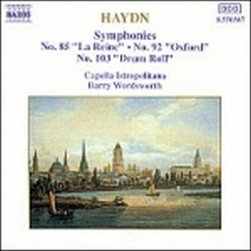 Sinfonia n.85 "La Regina", n.92 "Oxford", n.103 "Rullo di tamburo"  HAYDN FRANZ JOSEPH